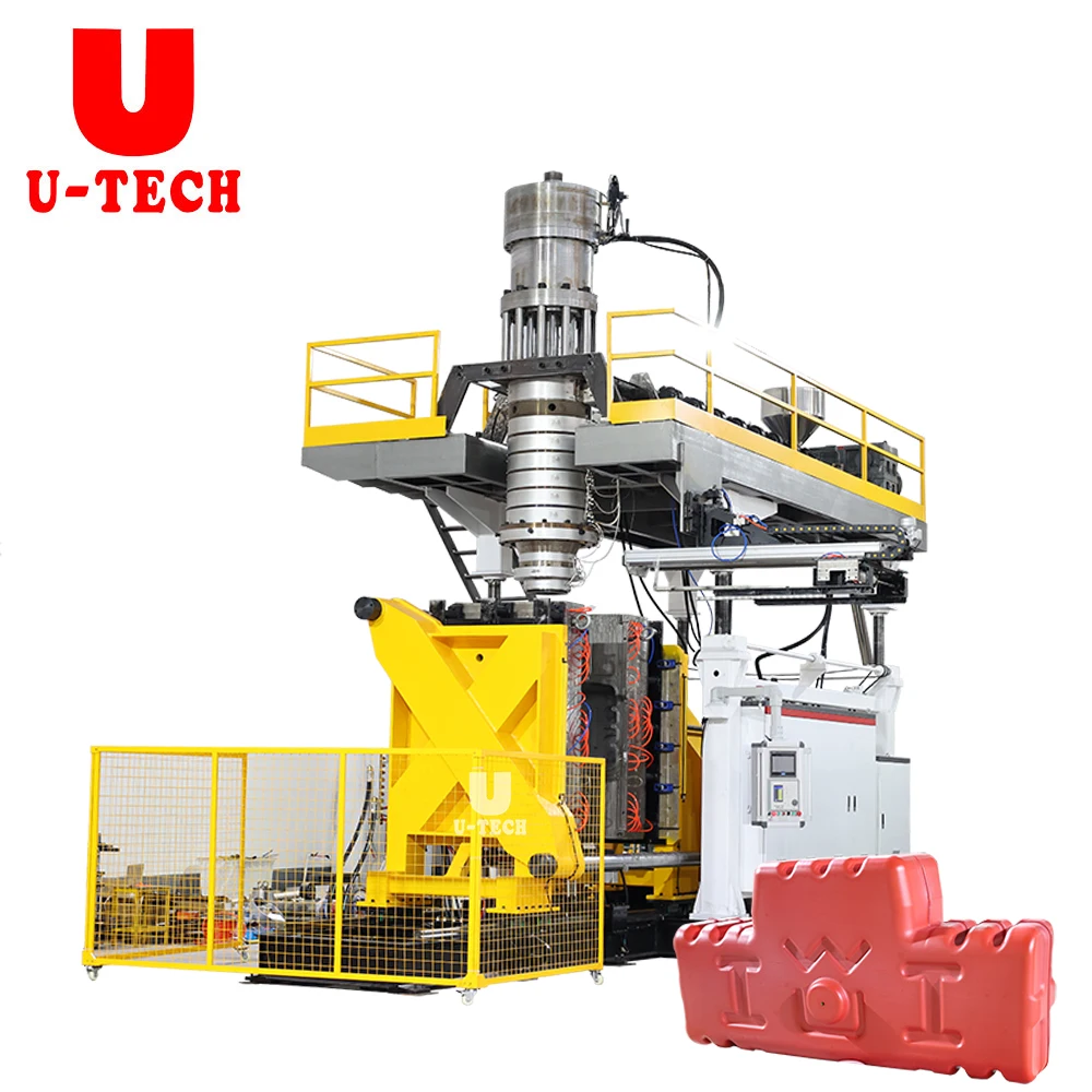 Automatic 60L chemical drum making extrusion blow moulding machine