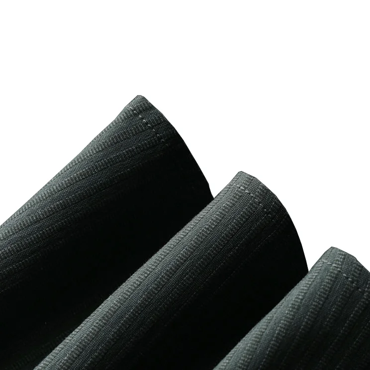 Жаккардовая полосатая ткань из полиэстера, вискозы и нейлона для мужских рубашек, одежды