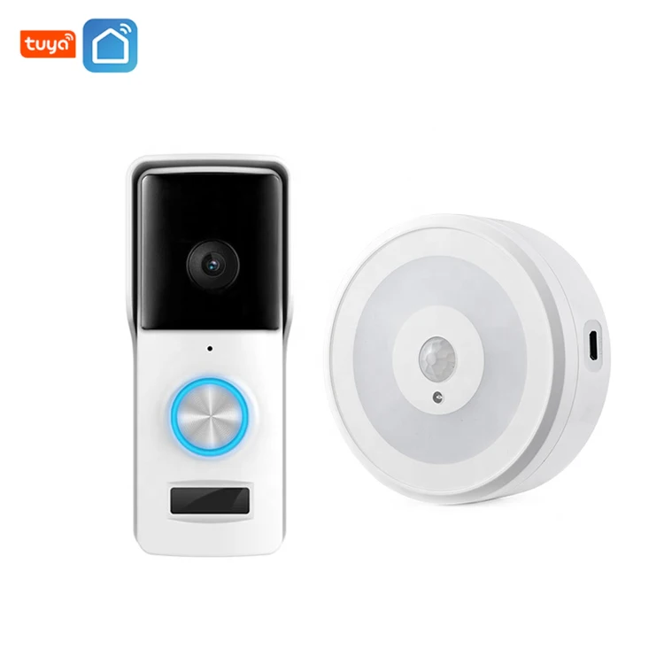 IP65 Waterproof Tuya Smart WIFI Video Doorbell Camera with DC