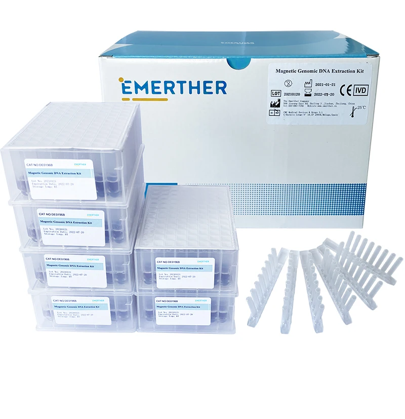 
Magnetic bead Genomic DNA Extraction Kit Bottles (100 preps)Nucleic acid extraction or purification reagent 