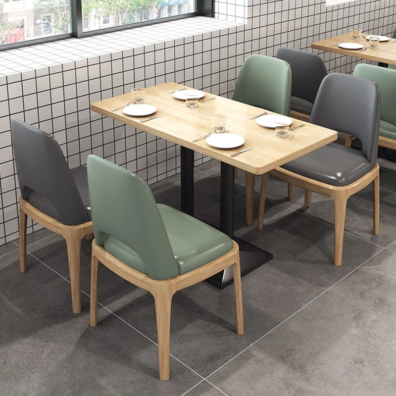 2023 Wholesale Coffee Leather Sofa Restaurant Booth Sofa Seating dining set