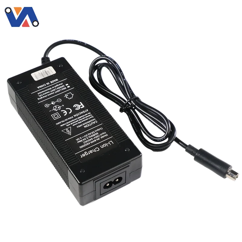 New Image EU Warehouse Electric Scooter CE 42V 2A Lithium Li ion Battery Charger For Mijia M365 Pro Ninebot ES F Series Scooter