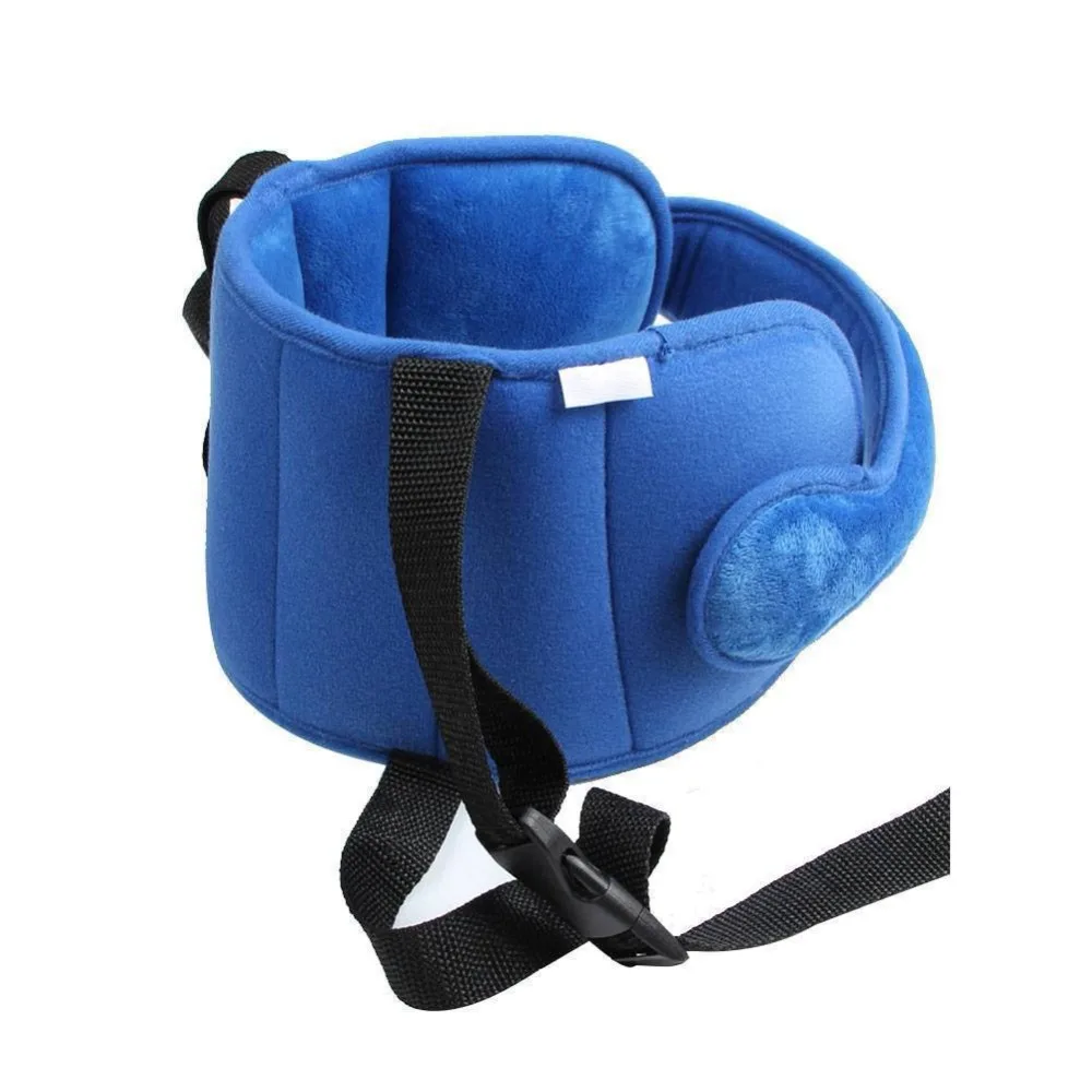 Infant Baby Car Safety Seat Head Fixing Auxiliary Cotton Belt Fastening Belt Adjustable Kid Secure Strap Doze Band Baby Pillows