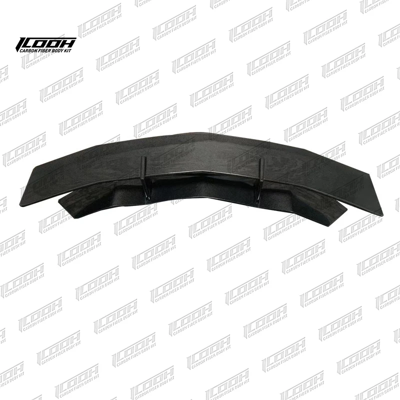 ICOOH Racing SV Style Carbon Fiber Fibre Body Kit Small Rear Trunk Spoiler Wing For Lamborghini LP700 720 750 2012-2018