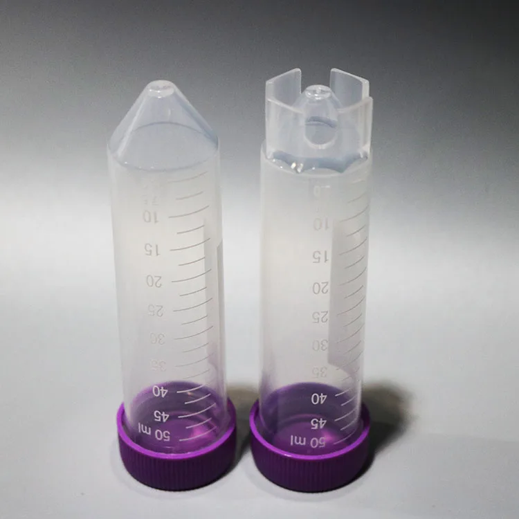 Best sell 15ml 50ml Centrifuge Tube with screw cap and self standing conical end centrifuge tube