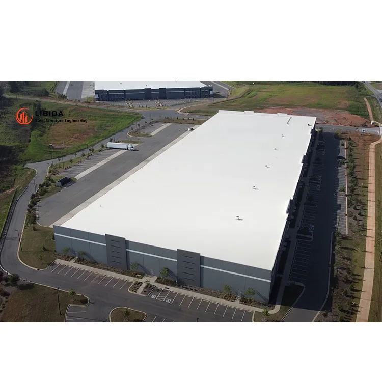 Стальная конструкция высотное здание офисная стальная каркасная структура склад