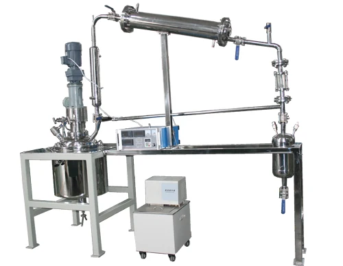 Lab 10l 20l 30l 50l 100l stainless steel Vacuum pyrolysis reactor