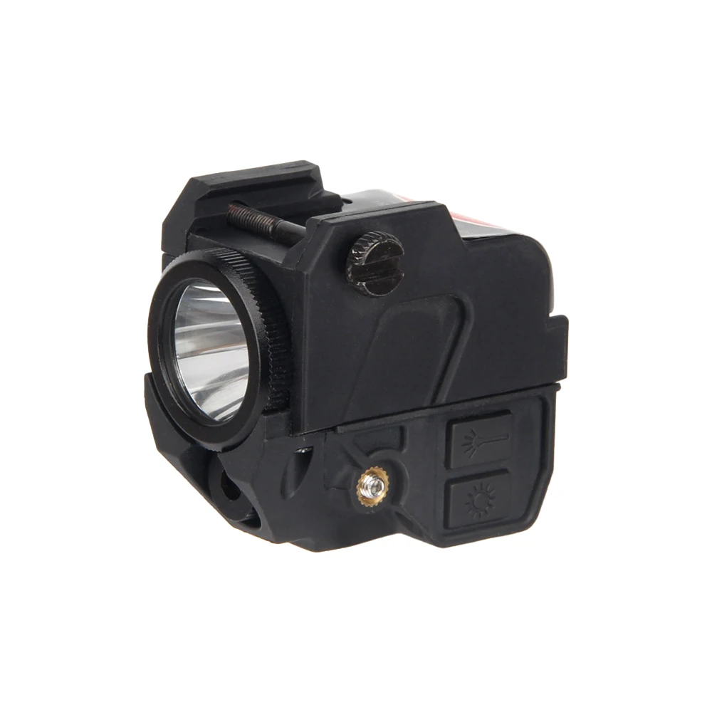 LUGER Tactical Flashlight Green Laser Sight LED Combo outdoor searchlight rechargeable battery spotlight hunting long range