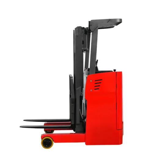 1.5ton Electric Reach Stacker Truck 1500kg stand On Electric Forklift reach Truck with curtis controller