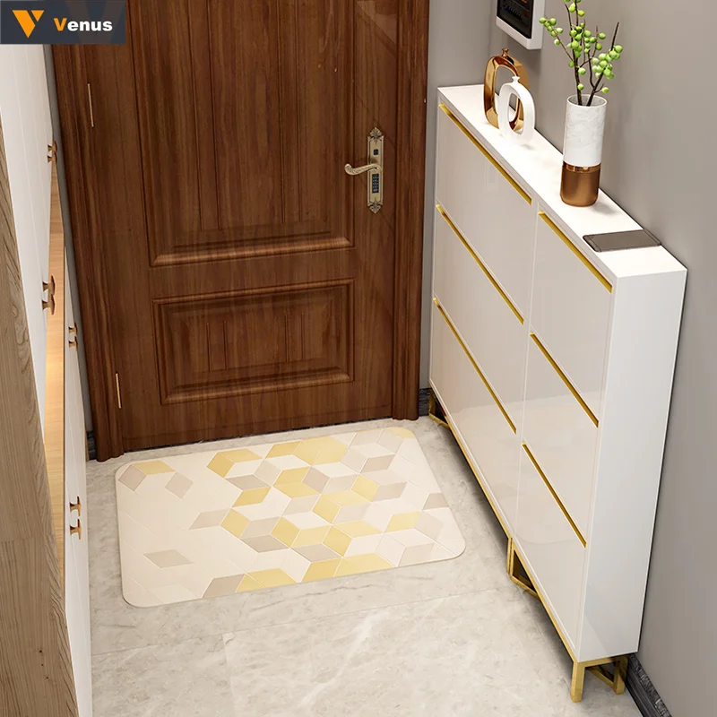 Good quality 15cm living room Nordic shoe rack modern simple tipping cabinet Light luxury thin shoe cabinet