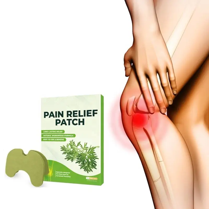 Trending Products 2023 Wormwood Pain Relief Patch To Relieve Joint Lumbar Vertebra Cervical Knee Leg Bone Pain Health Care Patch