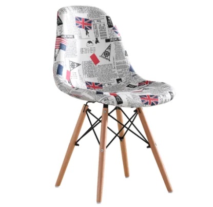 bazhou dining room furniture fabric dining chair/ restaurant chairs/ wooden chair