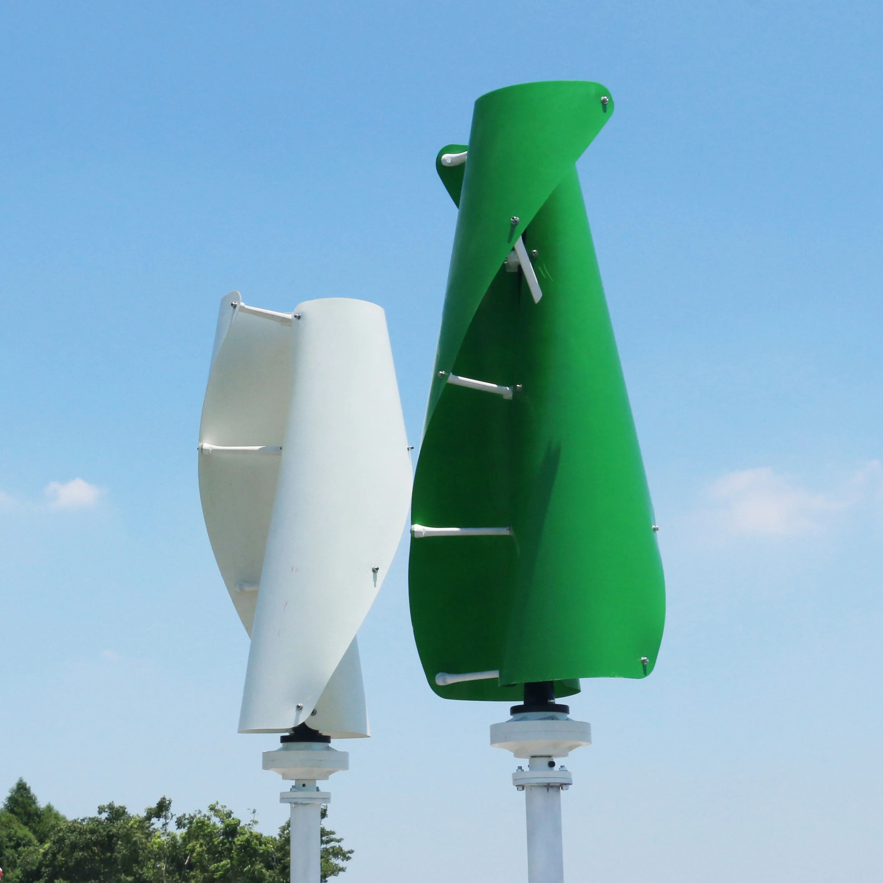 Maglev wind turbine 100w to 600w 12v 24v 48v vertical axis wind generator with 12v 24v AUTO MPPT controller for home use