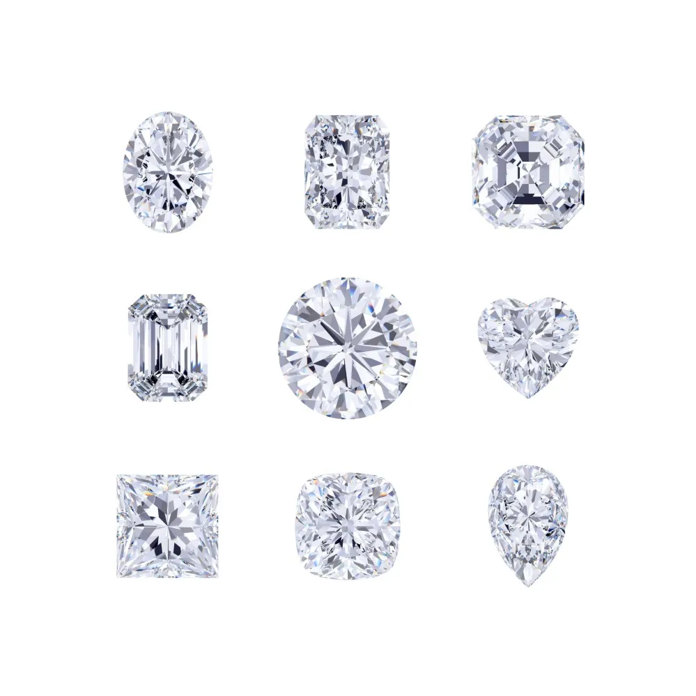 Factory Wholesale Oval Brilliant 1.0CT 1.1CT 2ct 3CT  Lab Grown Diamond for Jewelry Engagement Ring