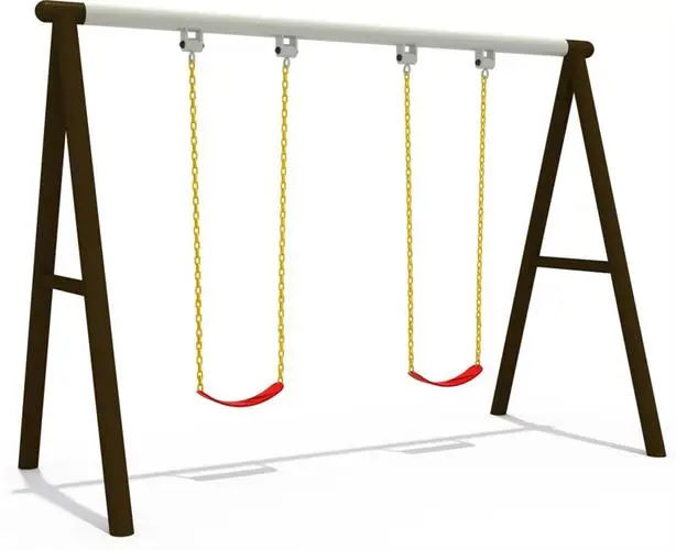 Standard outdoor play plastic with swing sets for toddlers swing seats with full buckets for kindergartens and infants
