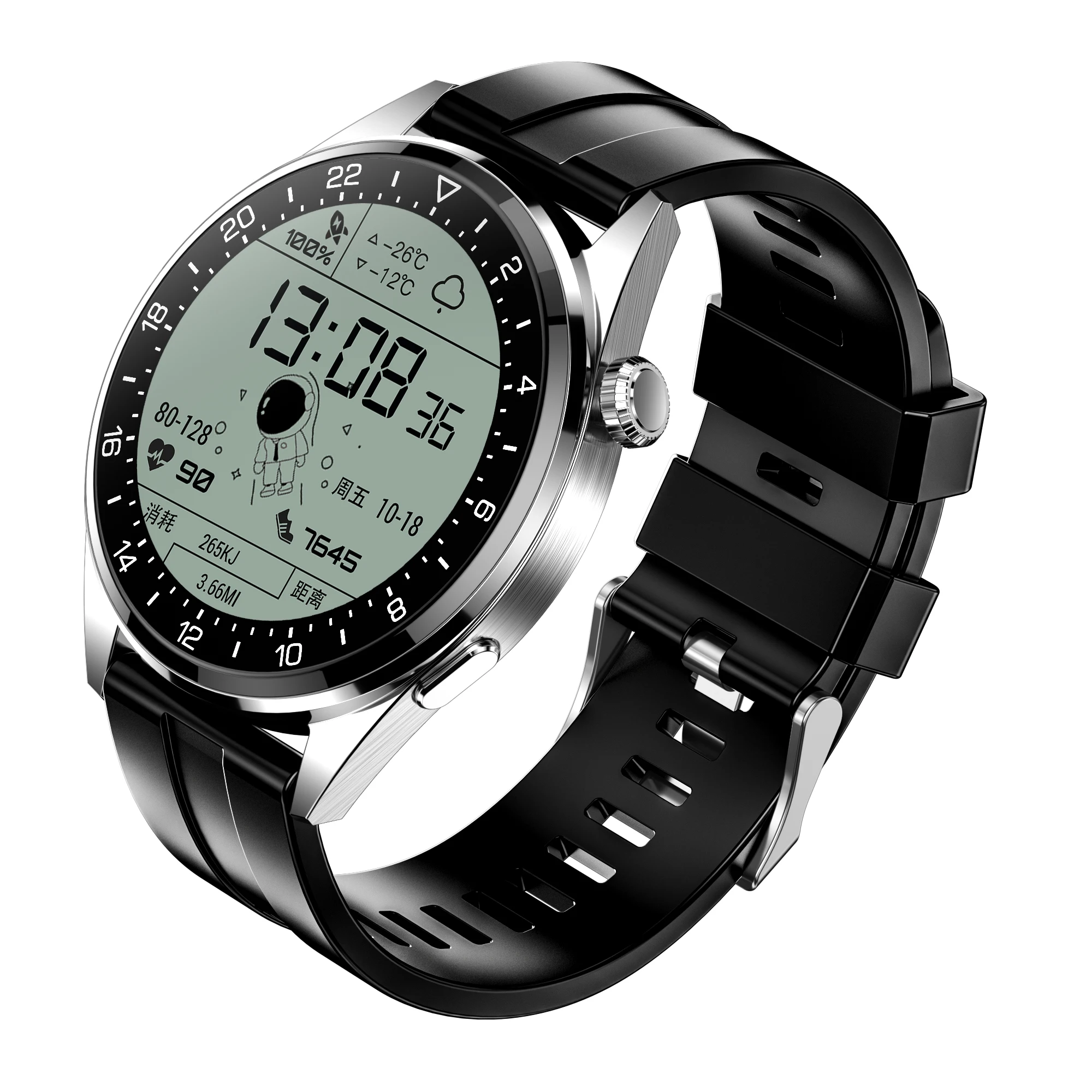 TM03 IOS Android system heart rate pedometer sports call smart watch heart rate monitor blood oxygen monitoring