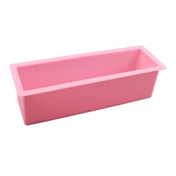 2 шт. 42 унции, форма для мыла в виде булочек, прямоугольная силиконовая форма «сделай сам» в деревянной коробке