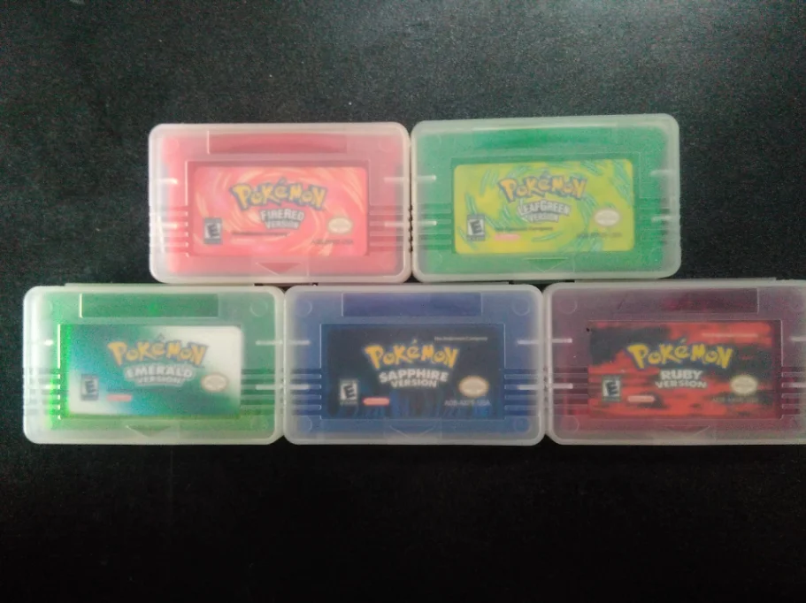 2022 Popular Pokemen For GBA Games For GBA Cards