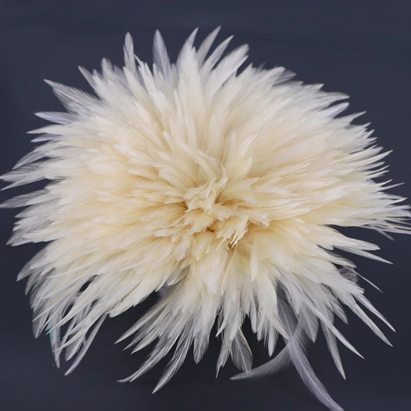 Manufacturer Wholesale Multi-Color 5-6inch Rooster Chicken saddle Feather for crafts DIY Earrings Jewelry