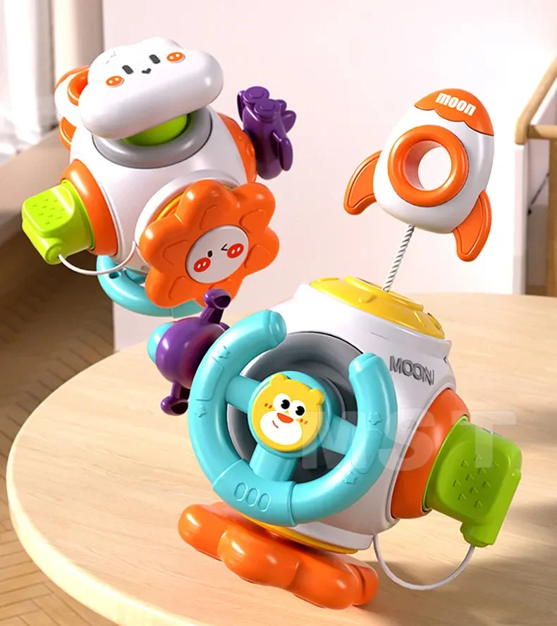 Ma 2024 New Hot Sale 6-In-1 Montessori Busy Cube For Toddlers 1-3 Develop Hand-On Ability Educetional Toys Fidget Toys
