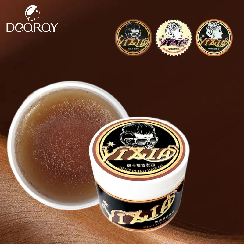 Strong Edge Control Hair Wax Gel Private Label Hair Edge Control Pomade