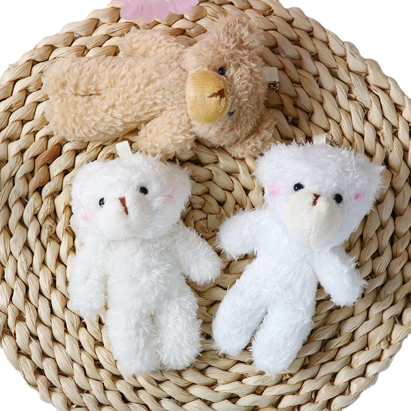 Big Head Bear Teddy Bear Conjoined Bear Pendant Bouquet Accessories  in Stock