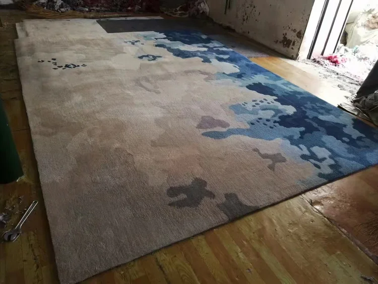New Design Prayer Hall Luxury Newzland 80% Wool Kilim Area Rugs Home Decor Handmade Tufted Door Mat Living Room Carpet And Rugs