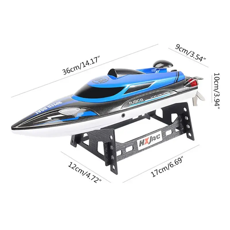 2020 HJ808 High-Speed Speedboat RC Boat Remote Control 2.4G Athletic Navigation Model Water toys