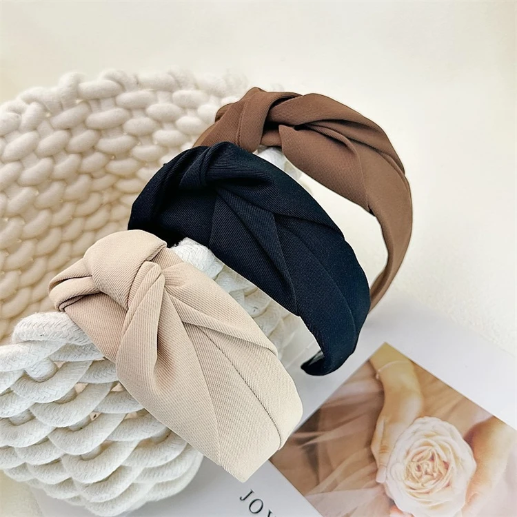 Wholesale Customize hot sale headwear hair hoop accessories Fashion Colorful Hairband girl Head Wrap Women Headband