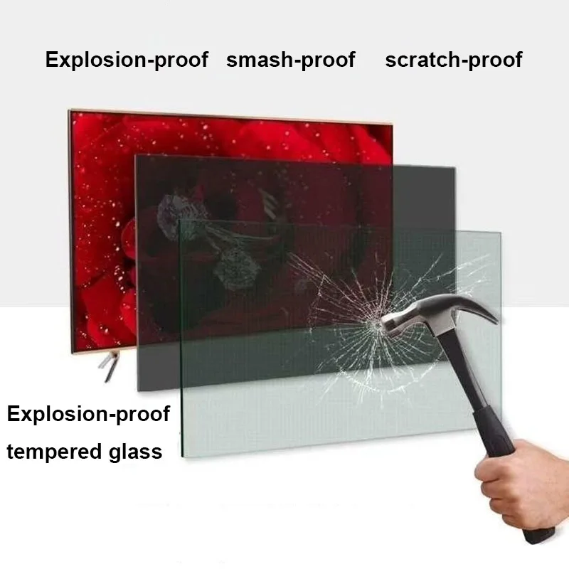 Factory wholesale Slim Flat 4K Curved 50 55 60 65 70 75 85 inches android tv Smart Tv lcd tv