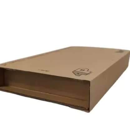 Customized A4 Pink Corrugated Foldable Book Boxes Paper Cardboard Package Mailers with Custom Printing