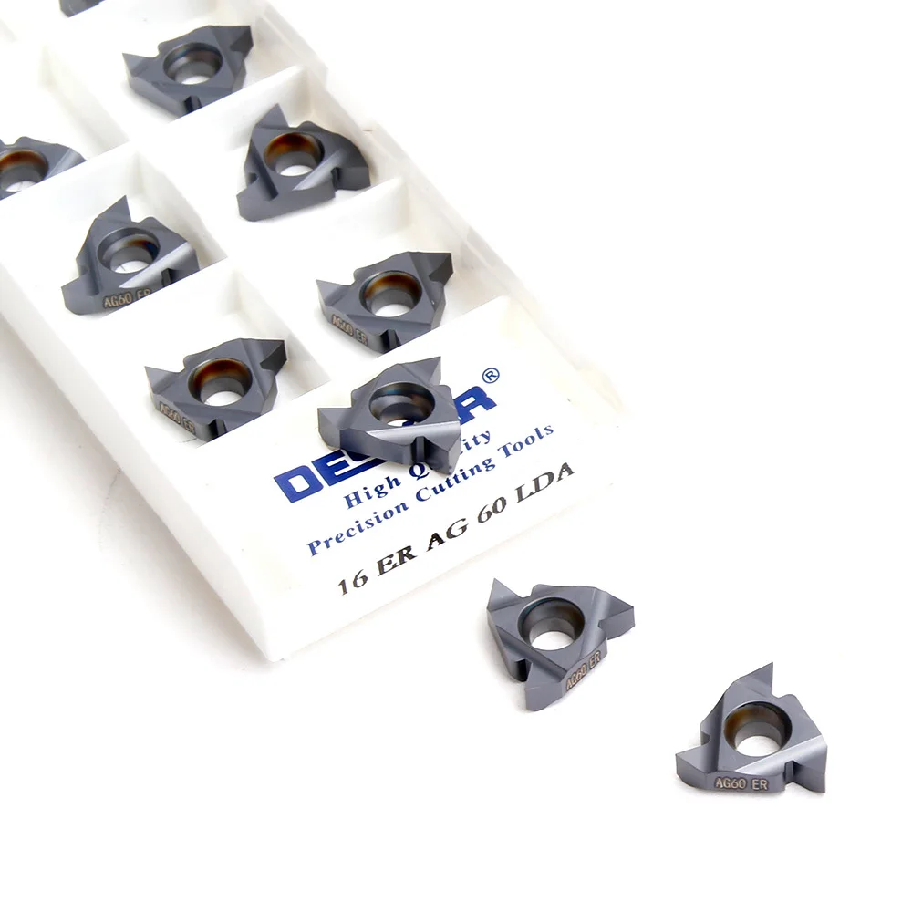 16 ER AG 60/16IR AG60 Threading Turning Blade Tools Tungsten Carbide Inserts