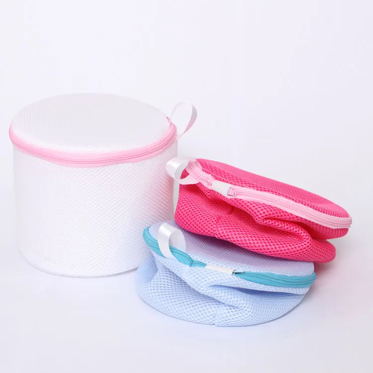 Wholesale OME Factory Polyester Sandwich Mesh Laundry Bag Wash Bag  For Bra Lingerie Washing Machine