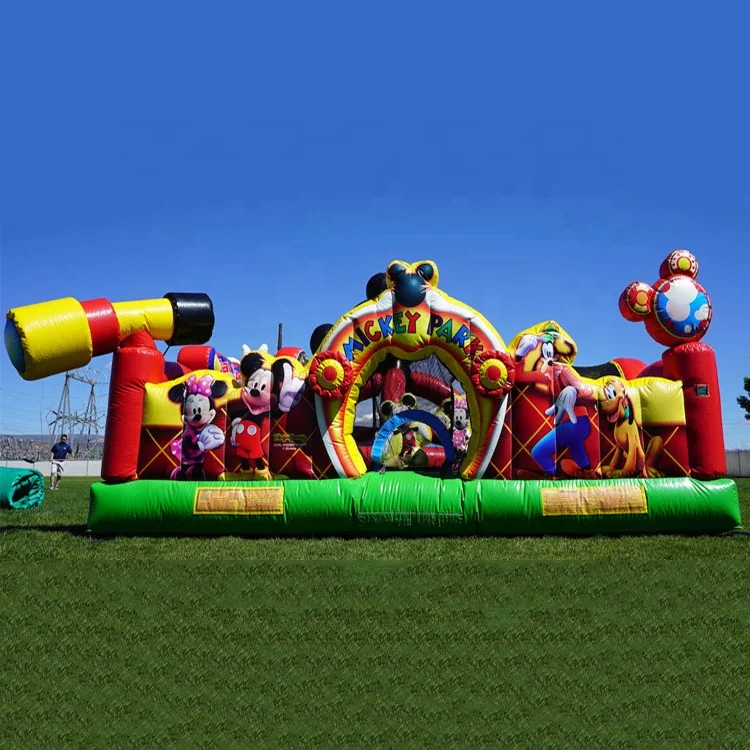 2021 Новое поступление надувной замок на заказ Забавный город большая забавная спортивная игра прыгающий батут горка комбо для детей