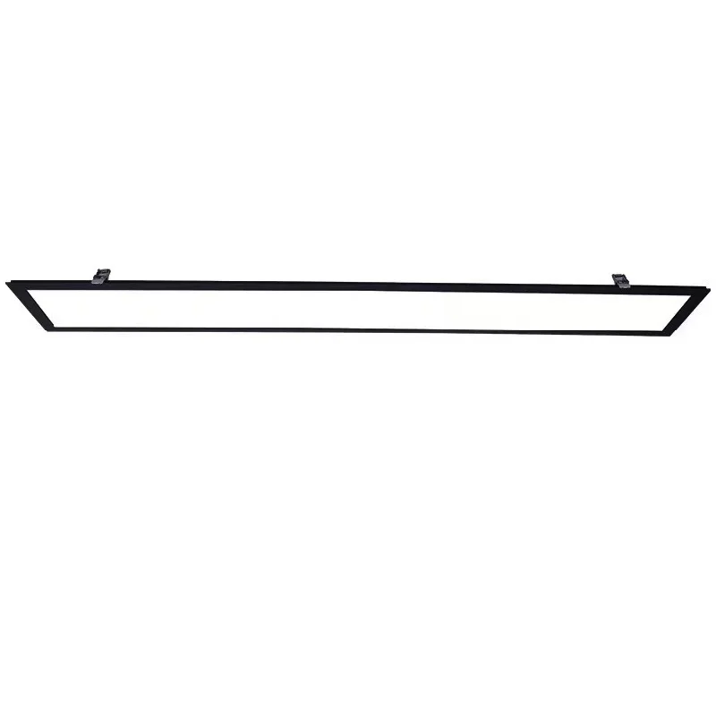 Black frame 600x600/300x300/1200x600/1200x300 led panel light surface mounted led panel