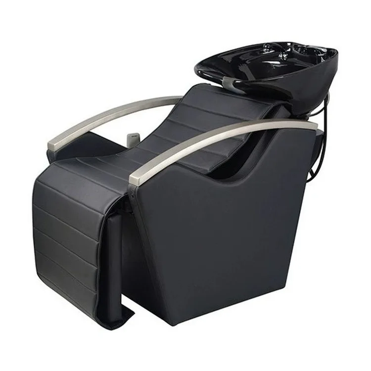 Barbershop Salon Hair Equipment Massage Head Spa Bed Chairs Furniture Shampoo Chair With Hair Washing Basin