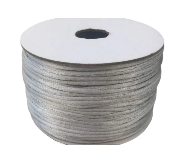 Wholesale 50m/roll DIY Jewelry Accessories Macrame Rope Bracelet Thread String Cords 2mm Nylon Stain Cord