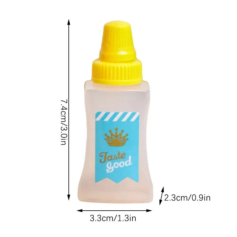 Mini Ketchup Bottle Mini Condiment Dispenser Honey Mustard Squeeze Sauce Container