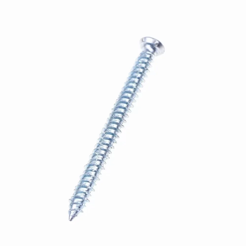 Cement screws manufacturer Yellow Torx 30 Socket Flat Head 7.5x102 Concrete Screw for Window sill