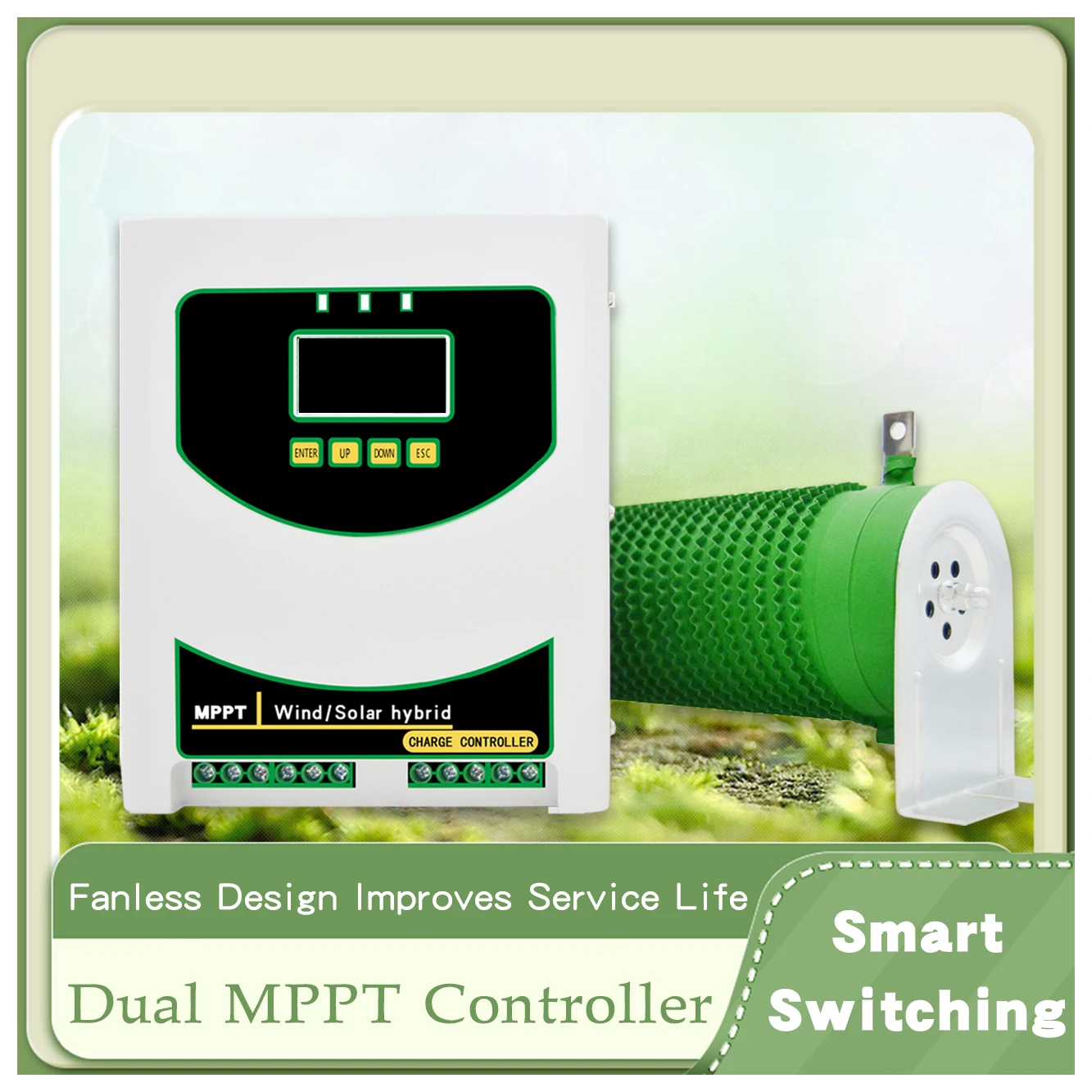 Двойной контроллер mppt 24 В/48V-F800W S1500W гибридный для использования в домашних условиях