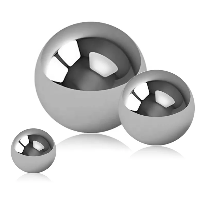 Ornament steel hollow sphere inch 18 20 24 32 36 aisi 304 large stainless steel balls