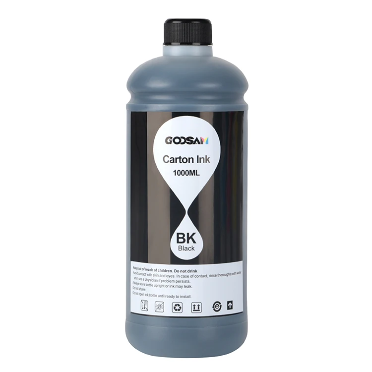 Goosam Carton Box Paper Cup Printing Bulk Refill Pigment Ink For HP 452 HP452 Printer
