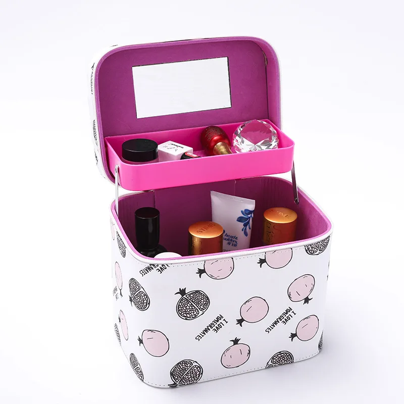 
Women Candy Professional Portable PU Makeup & Cosmetic Case For Storage & Travel 