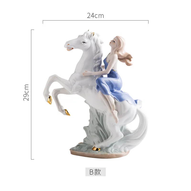 Horse ornaments  handicrafts office wine cabinets living room decorations hore successful opening and financial gifts