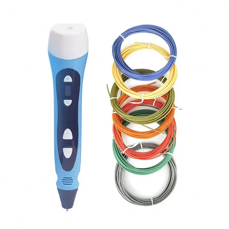 factory wholesale price hot selling 3d pen kids christmas gifts pla filament refill 3d printing pen 3d printer pen