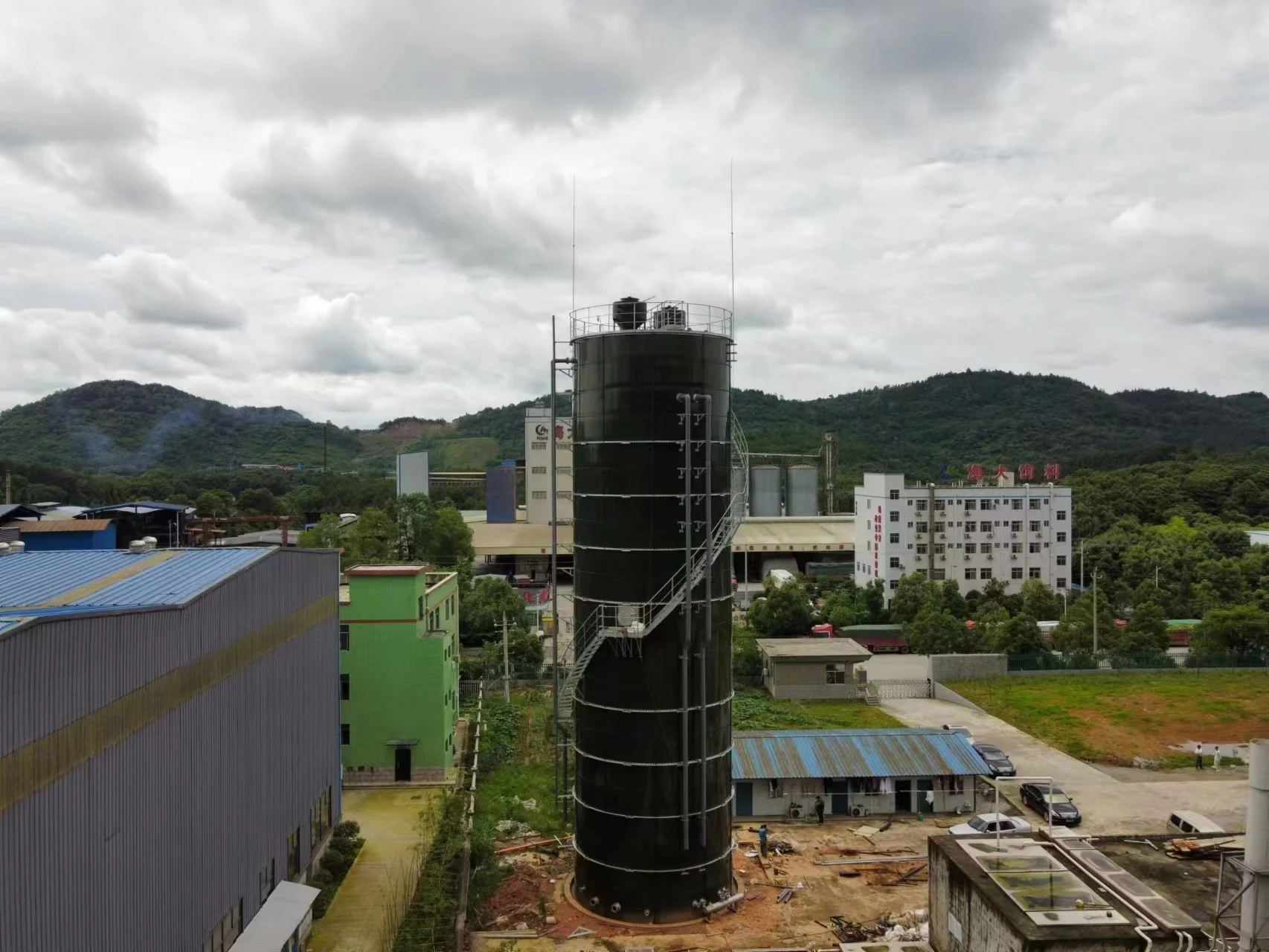 UASB anaerobic reactor Glass fused to steel tank for waste water treatment