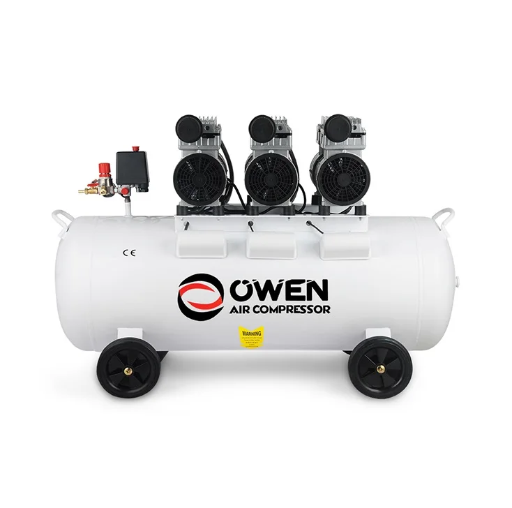 Высококачественный бесшумный воздушный компрессор без масла 8 бар для продажи