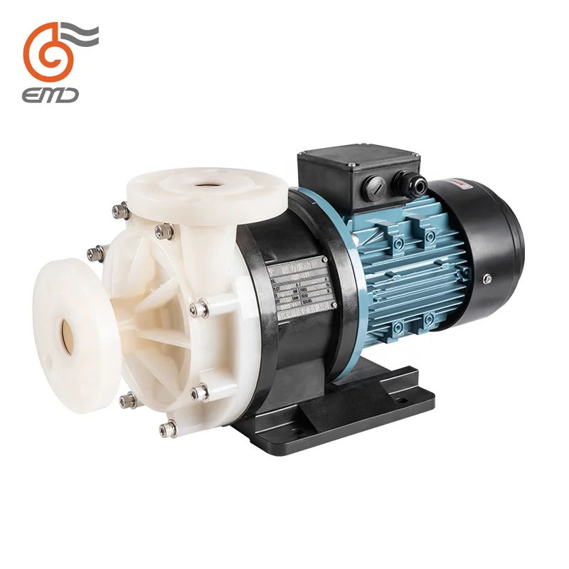 AMX series 750w chemical pump no leakage corrosion acid and alkali resistant plastic circulating centrifugal magnetic pump