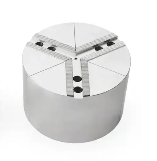 12 Inch Full Grip Round Pie Jaws Steel Pneumatic Power 3 Jaws for Chucks