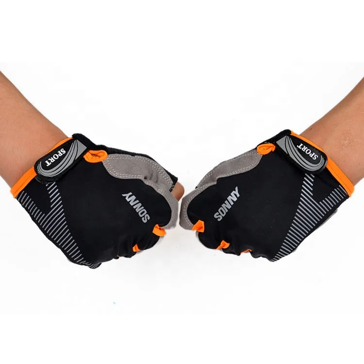 Мужские и женские уличные шелковые перчатки для верховой езды перчатки без пальцев велосипедные перчатки